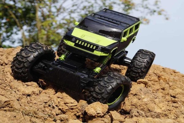 RC Off-road Model In Motion